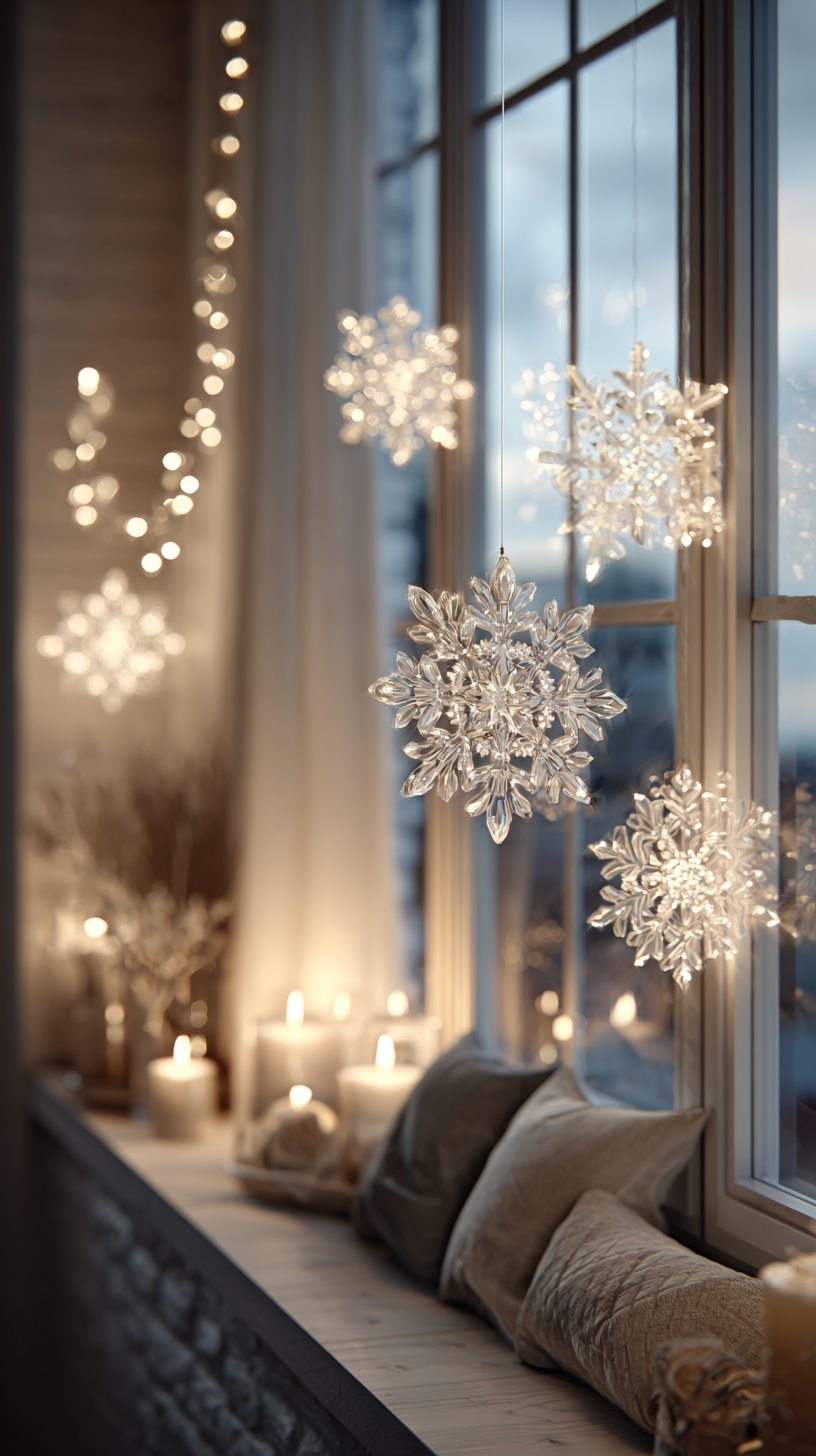 Уютный новогодний интерьер дома