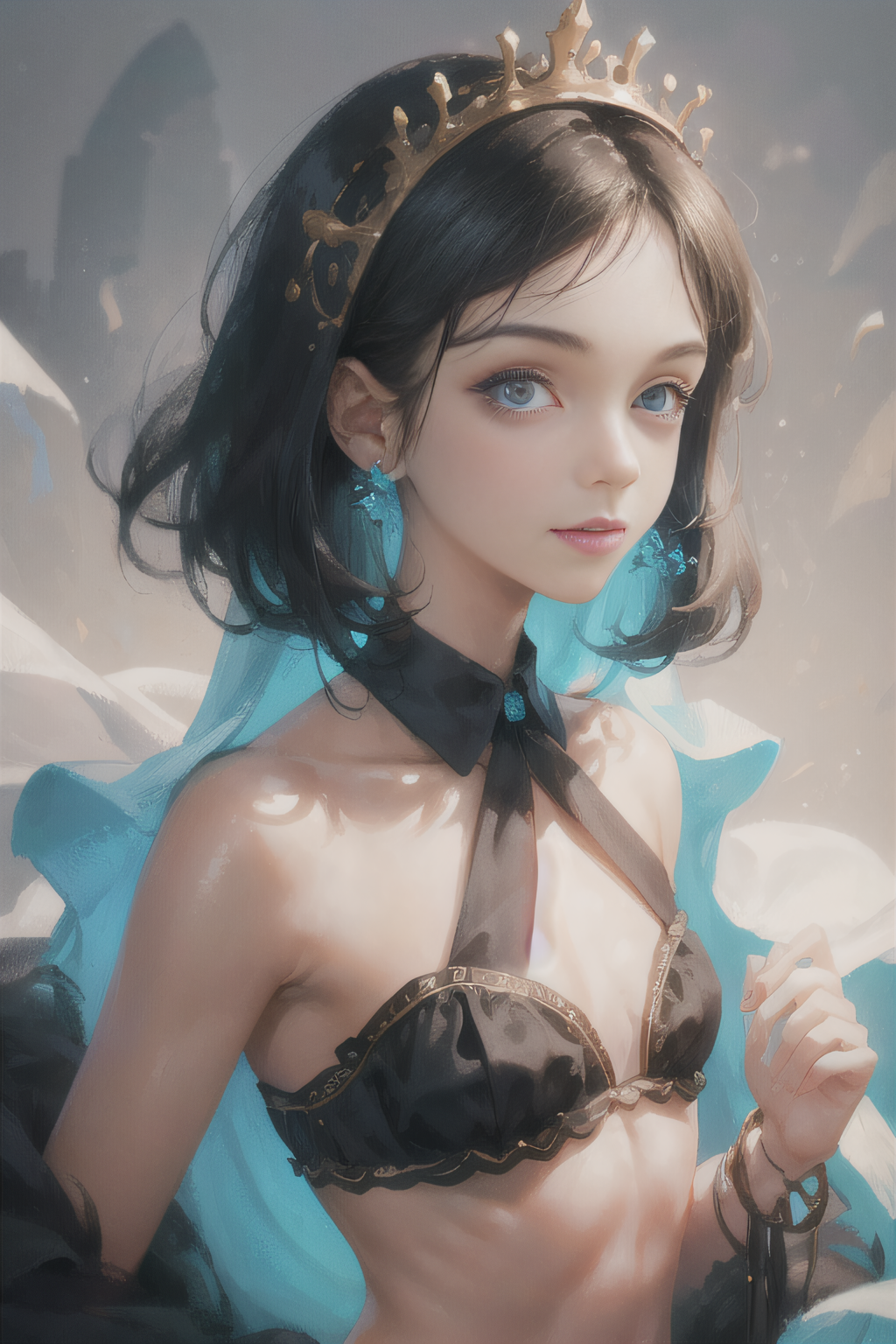 Девушка в викторианском стиле