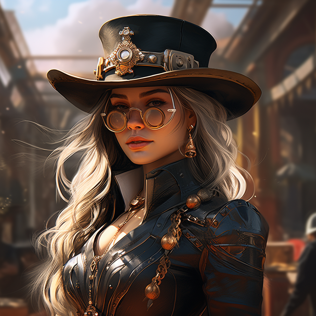 Стимпанк леди: детали и стиль