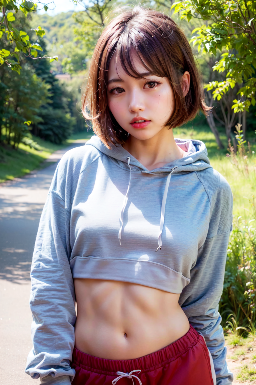 Kpop айдол в спортивном стиле