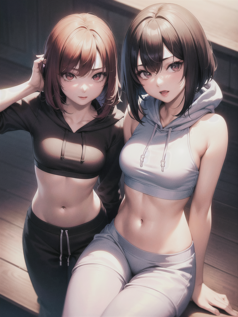 Кореянка в спортивном стиле