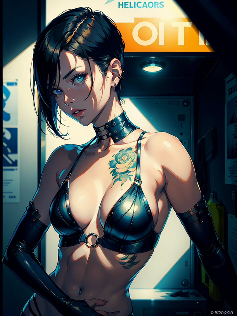 Стильный портрет девушки с характером