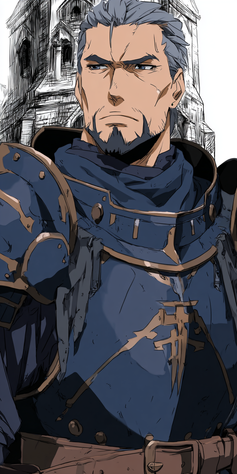 Паладин в стиле Dungeons & Dragons