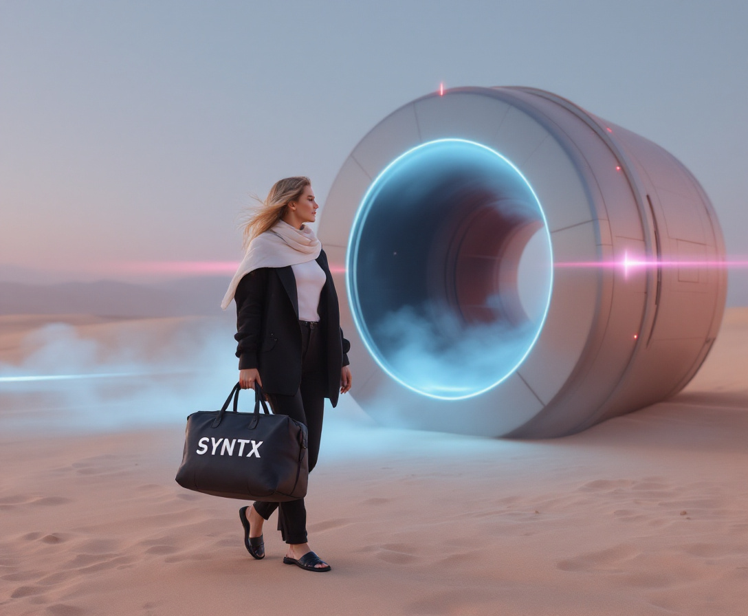 Путешественница у машины времени