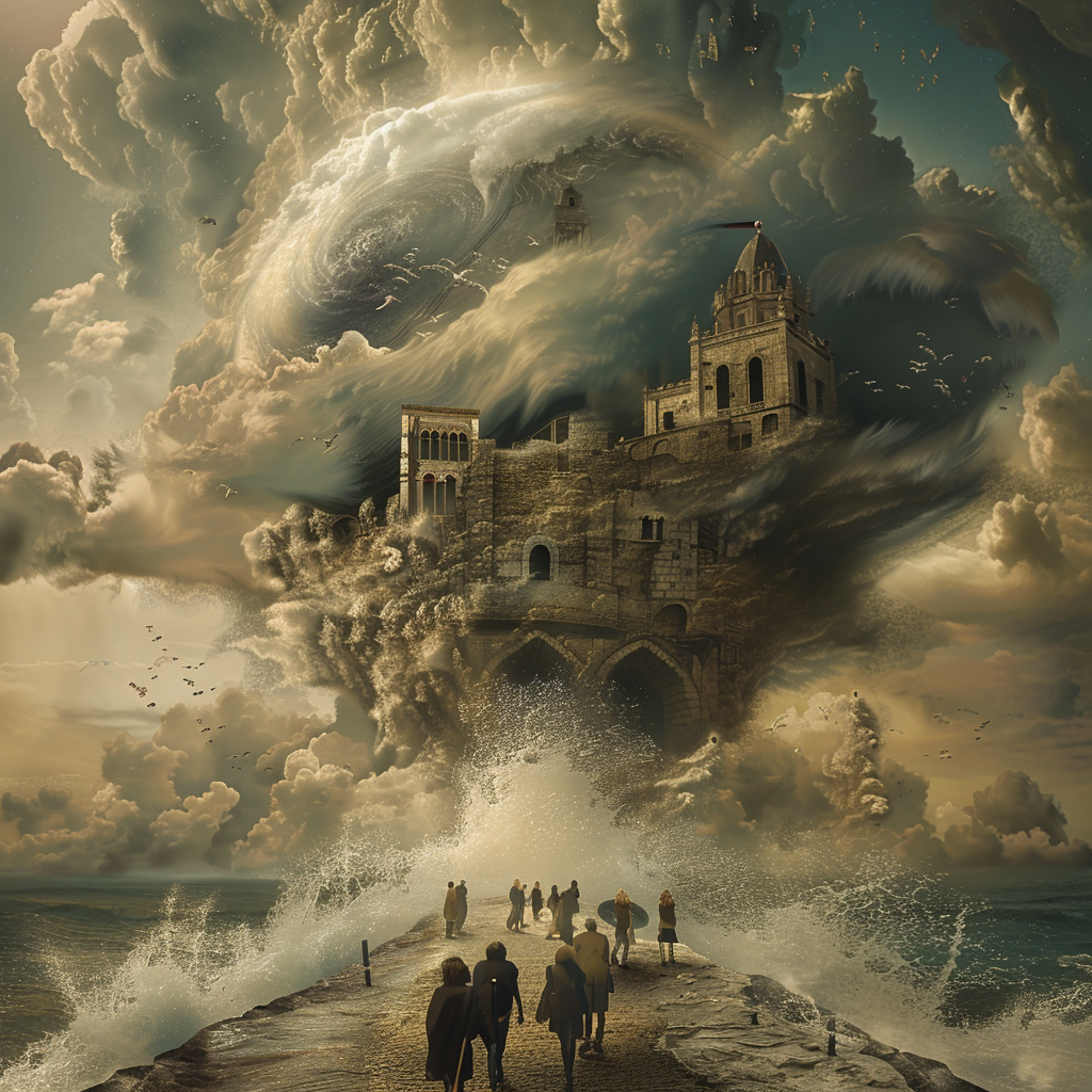 Сюрреалистичные мечты и люди мира