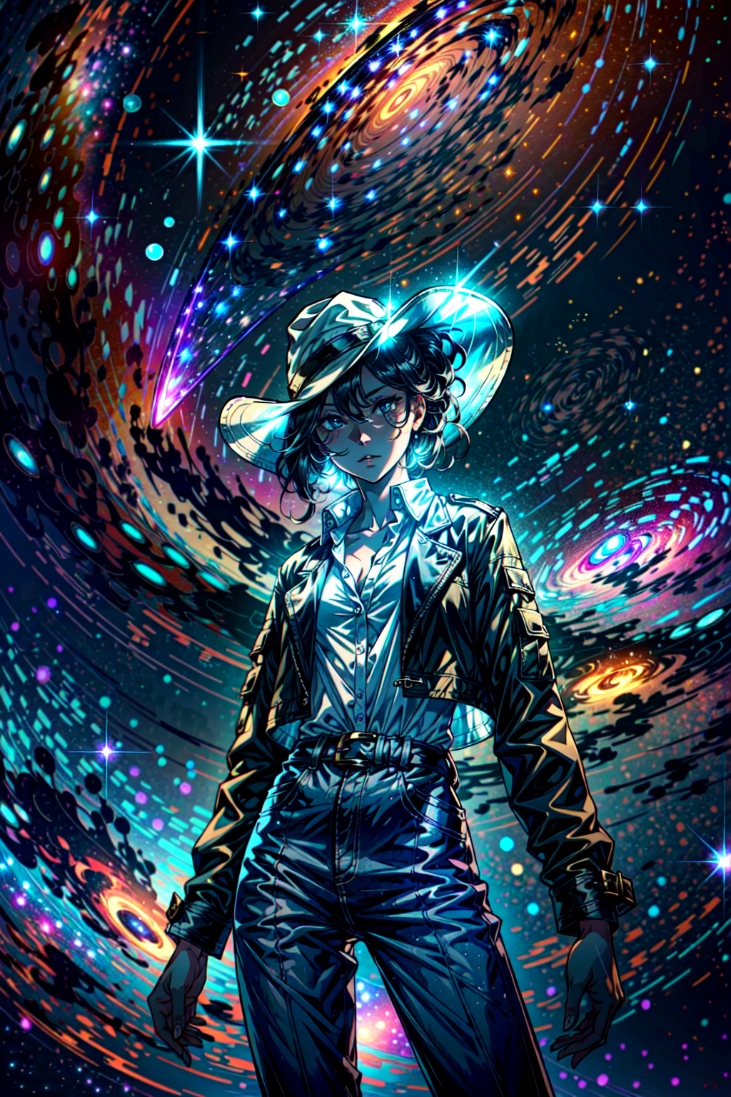 Ковбойша из космоса в галактике