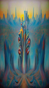 Абстрактные пейзажи и городские сюрреализм