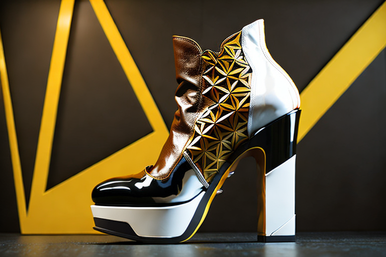 Уникальные футуристические туфли