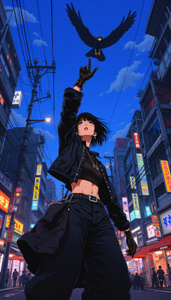 Соколиная охота в киберпанке