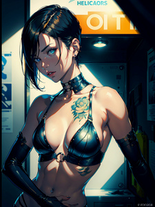 Стильный портрет девушки с характером