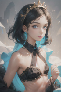 Девушка в викторианском стиле