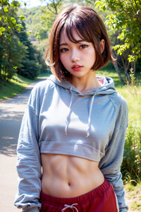 Kpop айдол в спортивном стиле